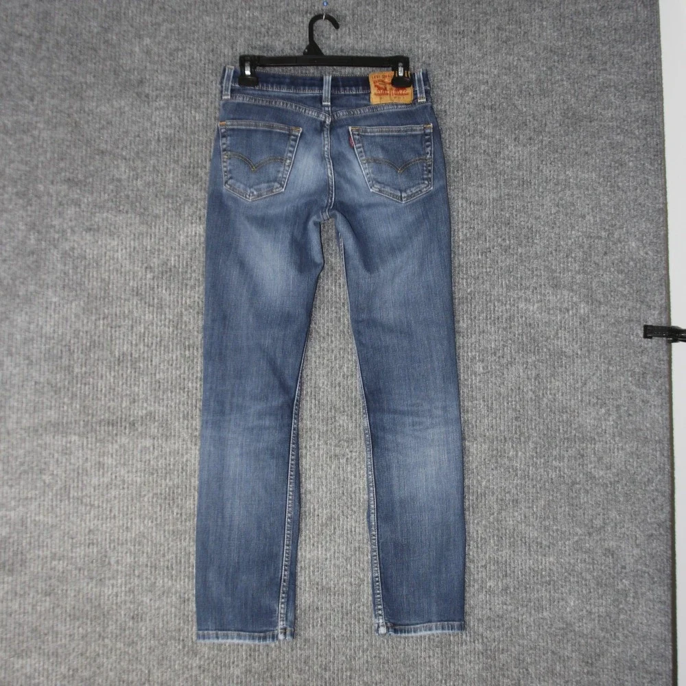 Levi Strauss‎ 511 Slim Fit Jeans Mens 29 Blue Denim Stretch Workwear Utility